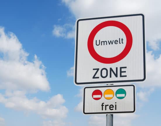 Umweltplakette entfernen