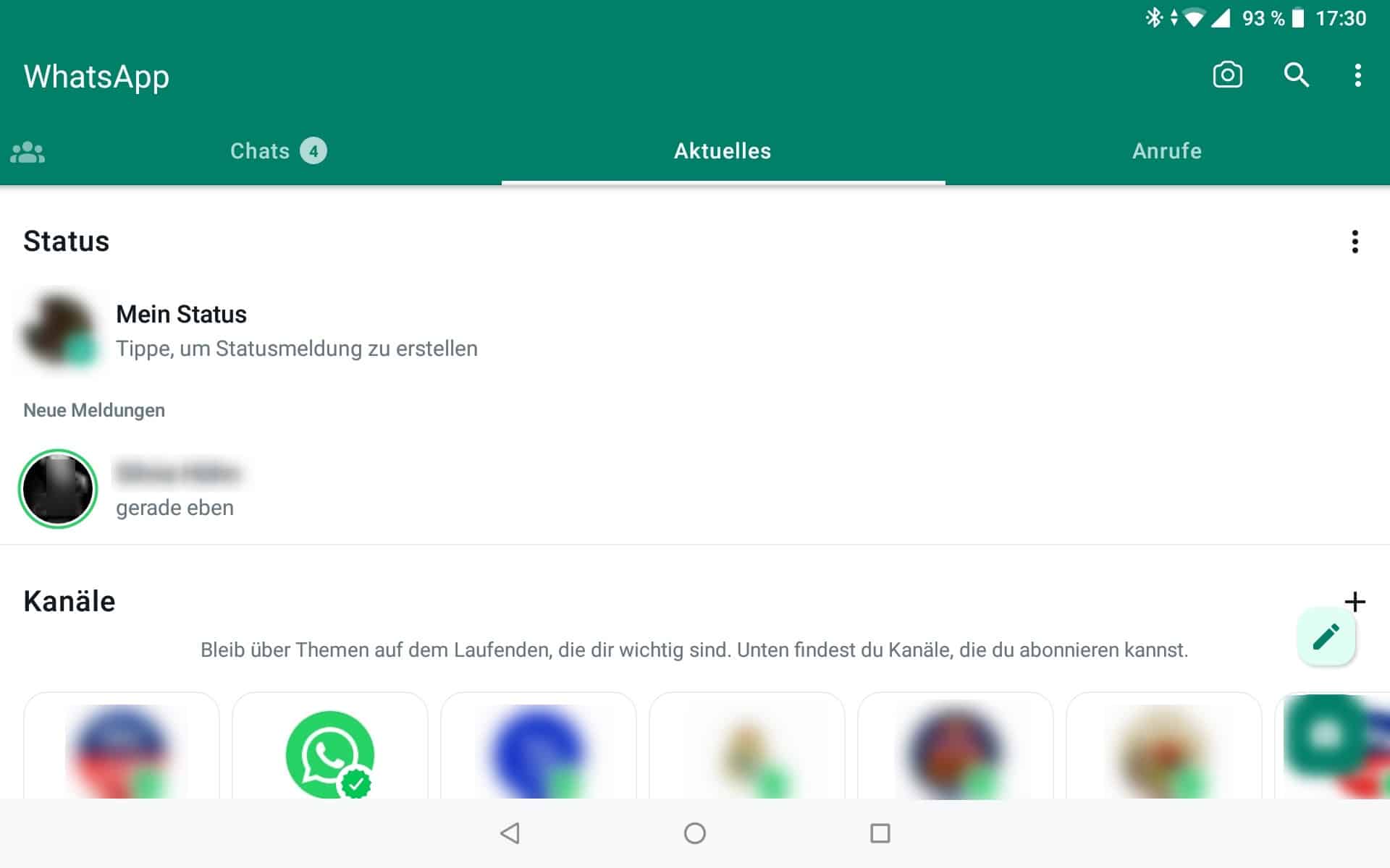 Warum Verschwindet Mein Profilbild Bei Whatsapp Nach 24 Stunden Was bedeutet der grüne Kreis bei WhatsApp?