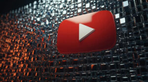 Eine Glastür mit einem Playbutton im Stil von YouTube als Symbolbild für den Ratgeber: Alternativen zu YouTube