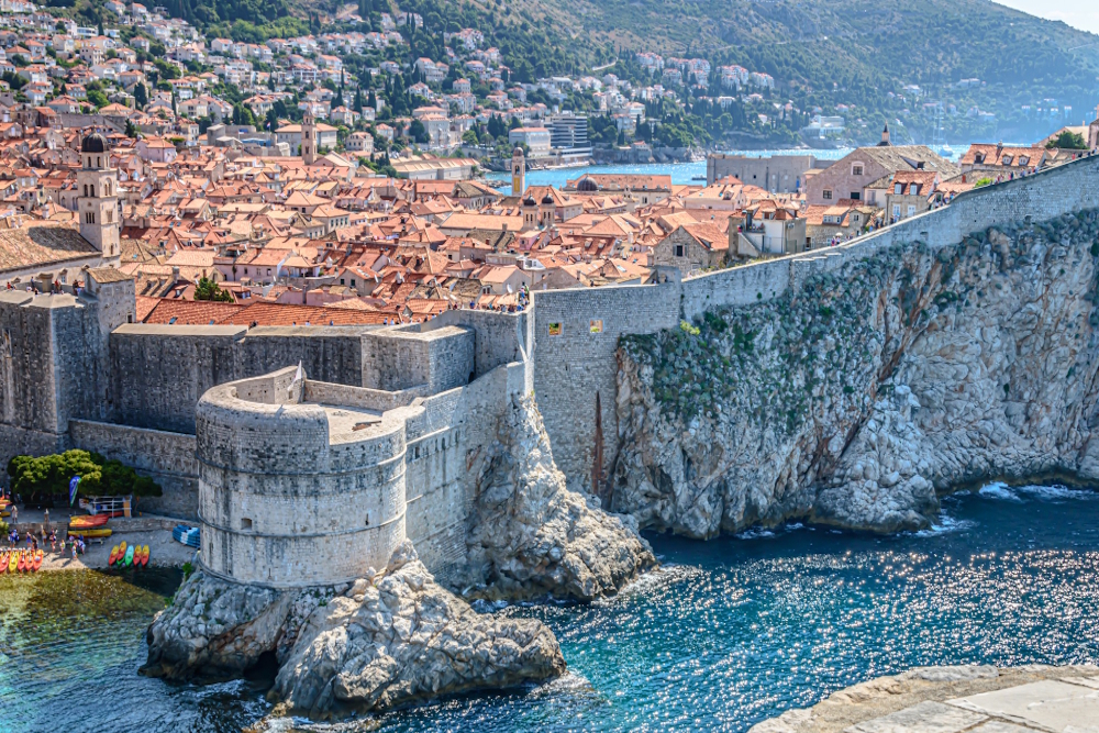 Dubrovnik - ein beliebter Ort zum Setjetting.