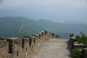Ein Abschnitt der Chinesischen Mauer
